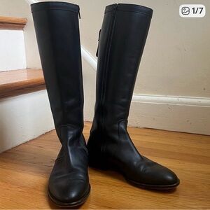 J. Crew riding boots.